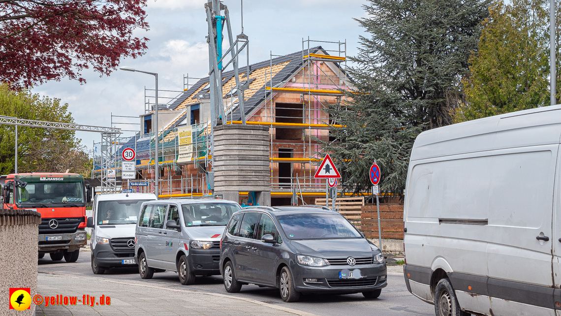 27.04.2023 - Burgfotos von der Baustell Niederalmstraße 16 in Neuperlach